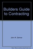 Builder's Guide to Contracting N/A 9780070727908 Front Cover