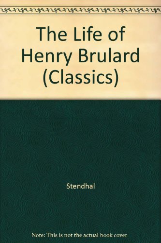 Life of Henry Brulard   1973 9780140442908 Front Cover