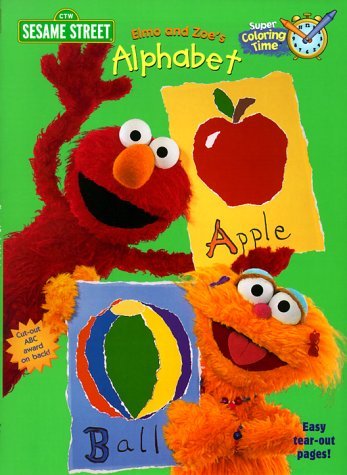 Elmo and Zoe's Alphabet  N/A 9780375804908 Front Cover