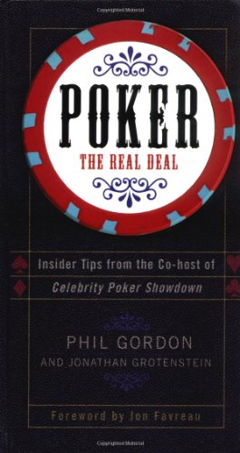 Poker The Real Deal  2004 9780689875908 Front Cover