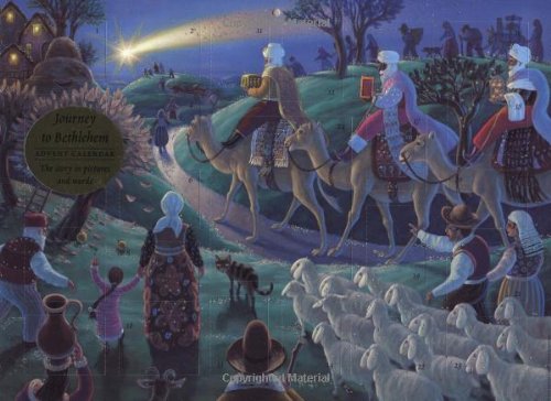 Journey to Bethlehem Advent Calendar The Story in Pictures and Words N/A 9780735813908 Front Cover