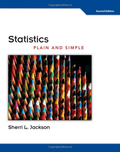 Statistics Plain and Simple  2nd 2010 9780495808909 Front Cover