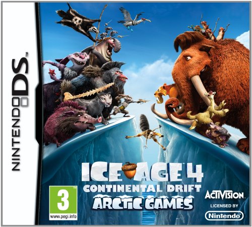 Ice Age Continental Drift Nintendo DS artwork