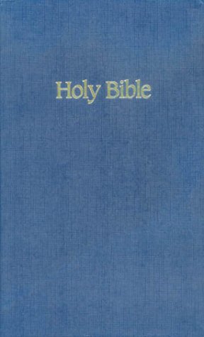 Niv Pew Bible Navy Hardcover   1989 9780310912910 Front Cover