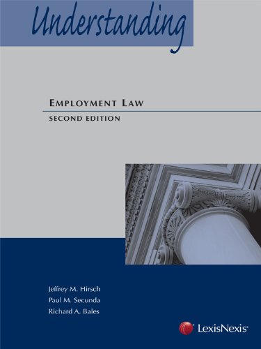 Understanding Employment Law:   2013 9780769859910 Front Cover
