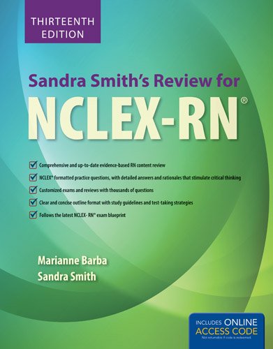 Sandra Smith's Review for NCLEX-RN + Ntp:   2015 9781284070910 Front Cover
