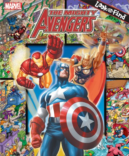 Marvel Avengers: Look and Find  N/A 9781450840910 Front Cover