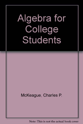Algebra for College Students 2nd 9780030969911 Front Cover