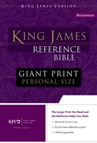 King James Reference Bible   2004 (Large Type) 9780310931911 Front Cover