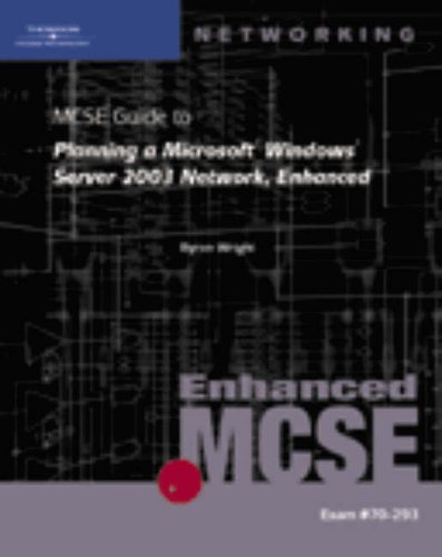 MCSE Guide to Planning a Microsoft Windows Server 2003 Network, Enhanced   2006 9781423902911 Front Cover
