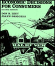 Economic Decisions for Consumers  2nd 1990 9780023694912 Front Cover