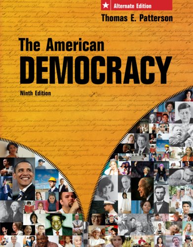 American Democracy  9th 2009 (Alternate) 9780077237912 Front Cover