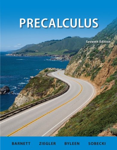 Precalculus  7th 2011 9780077349912 Front Cover