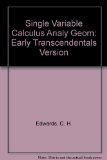 Calculus with Analytic Geometry Early Transcendentals Version 4th 9780133005912 Front Cover