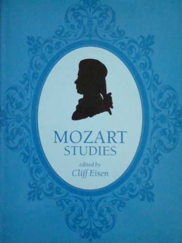 Mozart Studies   1991 9780198161912 Front Cover