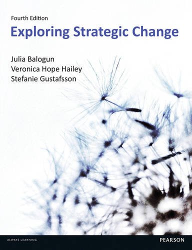 Exploring Strategic Change  4th 2016 9780273778912 Front Cover