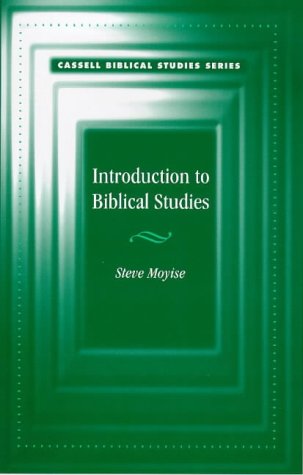 Introduction to Biblical Studies   1998 9780304700912 Front Cover