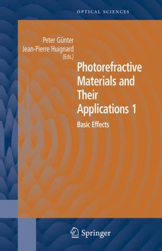 Photorefractive Materials and Their Applications 1 Basic Effects  2006 9780387251912 Front Cover