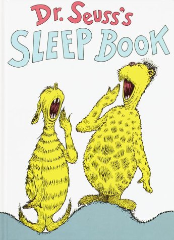 Dr. Seuss's Sleep Book   1990 9780394800912 Front Cover
