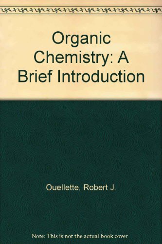 Organic Chemistry A Brief Introduction N/A 9780023895913 Front Cover