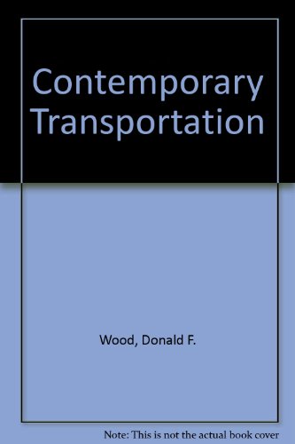 Contemporary Transportation 4th 9780024294913 Front Cover