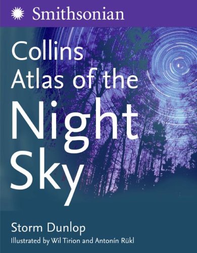 Atlas of the Night Sky N/A 9780060818913 Front Cover