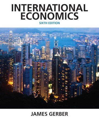 International Economics  6th 2014 9780132948913 Front Cover