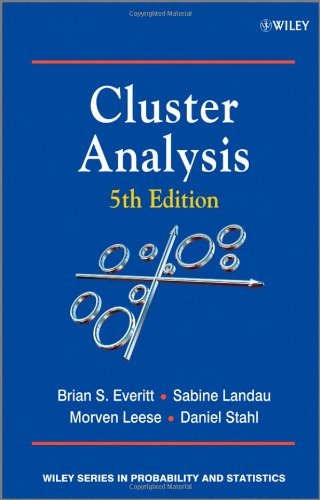 Cluster Analysis  5th 2011 9780470749913 Front Cover