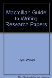 Macmillan Guide to Writing Research Papers N/A 9780023252914 Front Cover