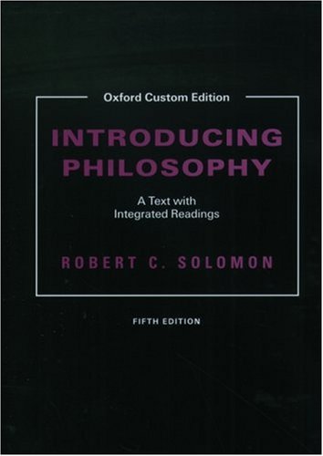Intro Philosophy 5th 9780195171914 Front Cover