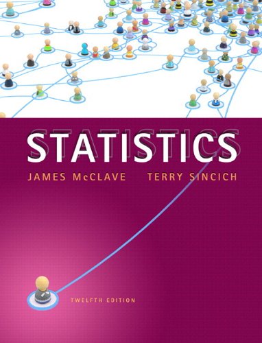 Statistics  12th 2013 9780321891914 Front Cover