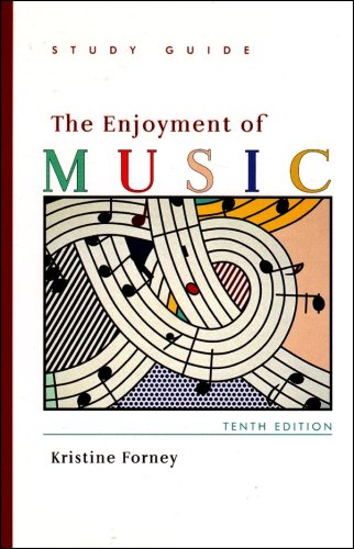 Enjoyment of Music 10E Study Guide   2007 9780393928914 Front Cover