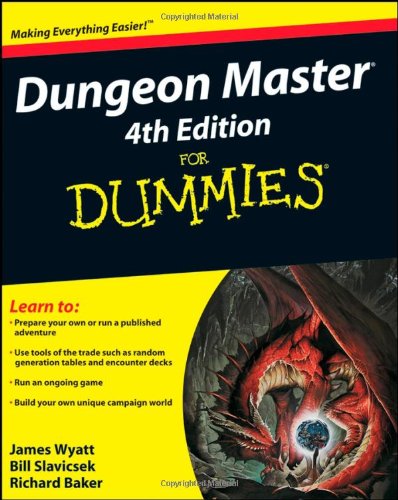 Dungeon Master for Dummies  4th 2009 9780470292914 Front Cover