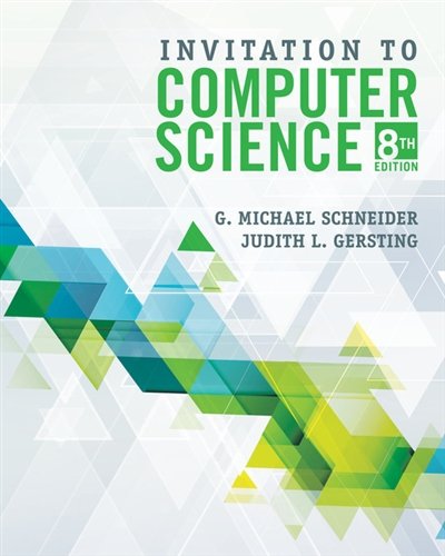 Invitation to Computer Science:   2018 9781337561914 Front Cover