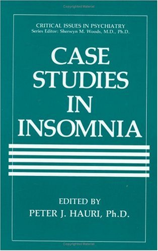 Case Studies in Insomnia   1991 9780306437915 Front Cover