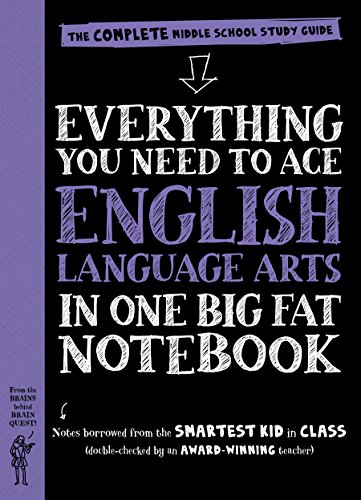 Everything You Need to Ace English Language Arts in One Big Fat Notebook The Complete Middle School Study Guide  2016 9780761160915 Front Cover