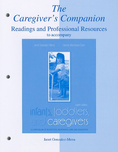 Caregiver's Companion  8th 2009 9780077226916 Front Cover