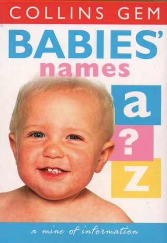 Babies' Names 5th 1999 9780004722917 Front Cover