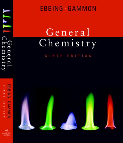 General Chemistry  9th 2009 (Guide (Pupil's)) 9780618945917 Front Cover