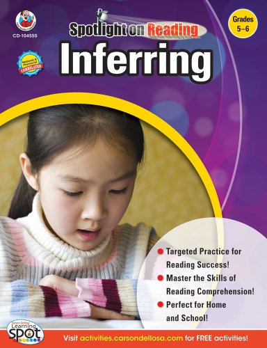 Inferring, Grades 5-6   2012 9781609964917 Front Cover