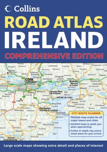 Comprehensive Road Atlas Ireland (Road Atlas) N/A 9780007191918 Front Cover