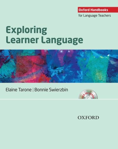 Exploring Learner Language   2009 (Teachers Edition, Instructors Manual, etc.) 9780194422918 Front Cover