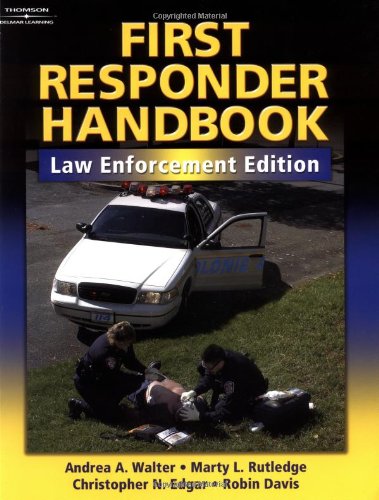 First Responder Handbook   2004 9780766841918 Front Cover