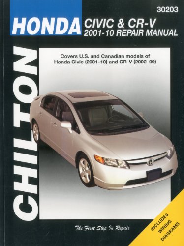 Honda Civic and CR-V, 2001-2010   2012 9781563928918 Front Cover