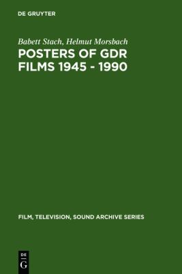 Posters of GDR Films 1945 - 1990   1991 9783598225918 Front Cover