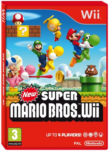 New Super Mario Bros. Wii Nintendo Wii artwork
