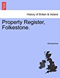 Property Register, Folkestone  N/A 9781241593919 Front Cover