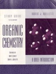 Organic Chemistry A Brief Introduction Student Manual, Study Guide, etc.  9780023895920 Front Cover