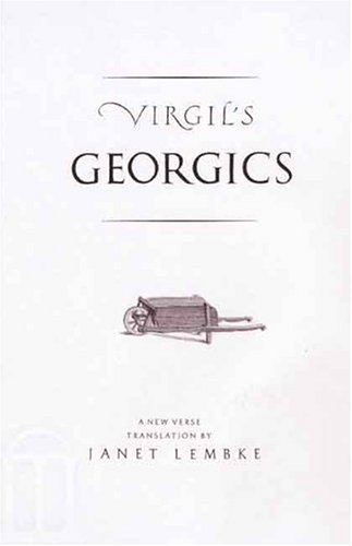 Virgil's Georgics A New Verse Translation  2005 9780300107920 Front Cover