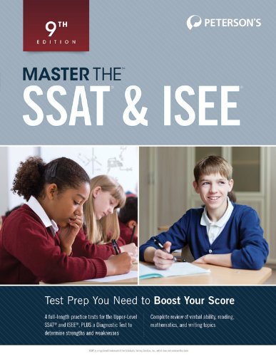 Master the SSAT and ISEE  9th 9780768938920 Front Cover